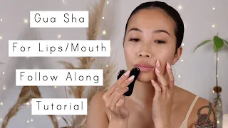 Gua Sha For Lips/Mouth - Follow Along Tutorial.