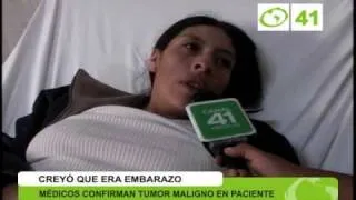 Mujer creyó estar embarazada cuando en realidad tenía tumor - Trujillo