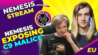 C9 Malice EXPOSED by Nemesis [FUNNY]