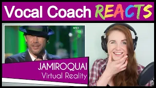 Vocal Coach reacts to Jamiroquai - Virtual Insanity (Jay Kay Live)