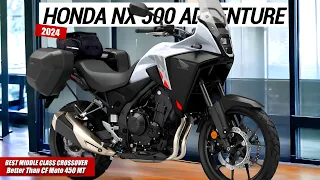 2024 HONDA NX 500 ADVENTURE : BEST MIDDLE CLASS CROSSOVER | Better Than CF Moto 450 MT ?