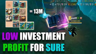 Build T4.1 Solo Static Dungeon t5 l low investment profit for sure  l 13m+ profit Albion online