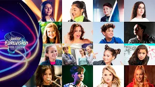 LAS 16 CANCIONES DE EUROVISIÓN JUNIOR 2022