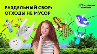 Раздельный сбор отходов: как потреблять, но не загрязнять? | Урок 1. Старшие классы