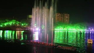 Musical Fountain Show at Upvan Lake Thane Mumbai India