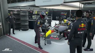 f1 manager 2022: ep 2: huge crash and red flag at jeddah