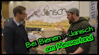 Am Messestand von Bienen Janisch / Erwerbsimkermesse Wels 2023