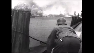 Bombardement Rotterdam 1940: Wochenschau, vechten en bommen
