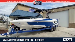 2021 Axis Wake Research T23 Walkthrough