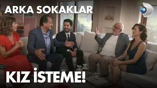 Hüsnü, Esra'yı babasından istedi! Arka Sokaklar 595. Bölüm