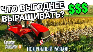 Что выгоднее всего выращивать | Подробный разбор | Farming Simulator 19