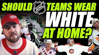 Should NHL Teams Wear White At Home?