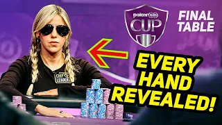 Kristen Foxen Makes HUGE Comeback Run at PokerGO Cup Final Table