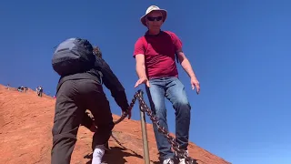 Ayers Rock Uluru Full Climb Summit