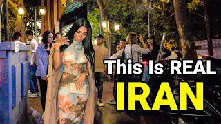 IN THIS VIDEO THE REAL IRAN 🇮🇷 Richest Neighborhood And Iranian NightLife!! ایران