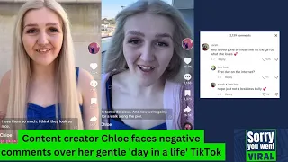 Content creator Chloe Williams abused for gentle 'day in a life' TikTok