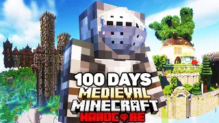 I Survived 100 Days In MEDIEVAL TIMES in Minecraft Hardcore!