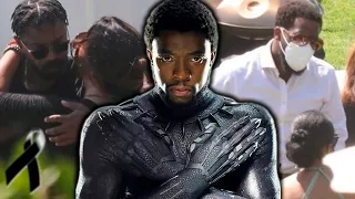 Entre Lágrimas Elenco De Pantera Negra Despide A Chadwick Boseman. Así Fue Su Último Adiós.