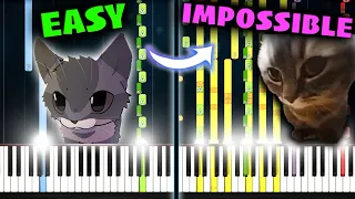 Chipi Chipi Chapa Chapa - EASY to IMPOSSIBLE PIANO