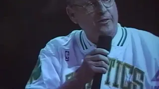 Legendary Celtics Players Introduced at the Closing Ceremony of the Boston Garden (9/29/95)