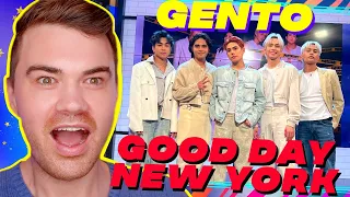 REACTING TO SB19 performing 'Gento' on Good Day New York REACTION