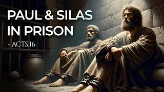 Why does Paul & Silas SING in prison?? | Acts 16 (Animated)