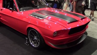 Brand New 1968 Mustang Villain by Classic Recreations SEMA 2014  Mustang Connection