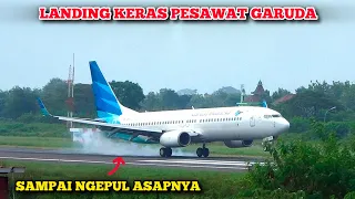 Musim Haji 2024‼️Seharian Full Nonton Dari Dekat Pesawat Landing Take Off di Bandara Adi Soemarmo