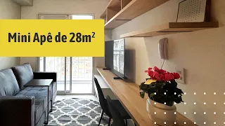 Ap 1214 - Mini apartamento de 28m²