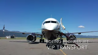 Inside a Boeing Business Jet (BBJ) - 737 - The most lavish plane