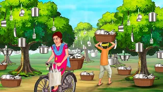 जादुई बर्तन की खेती | Hindi Kahaniya | Moral Stories | Cartoon | Bedtime Stories | Funny Stories