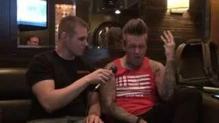 Jacoby Shaddix - Papa Roach Interview #2 at LAZERfest 2013 - Backstage Entertainment