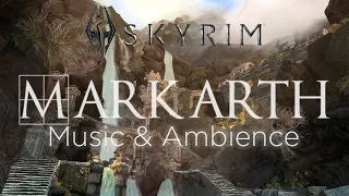 Skyrim Music and Ambience | Markarth [4K | 60fps | Mods]