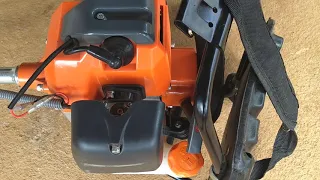 Brush cutter Choke Setting