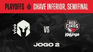 CBLOL 2024: 1ª Etapa - Playoffs | RED Kalunga x Vivo Keyd Stars (Jogo 2)