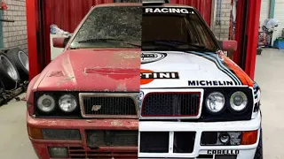 🇮🇹 Restoring a Lancia Delta Integrale rally car by Maturo | VLOG #199