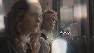 draco&hermione [AU] | decode [SS for @Milk_Late]