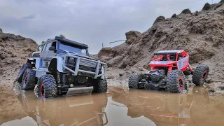 4×4 vs 6×6 Rc car - Rc Rock Crawlers Comparison