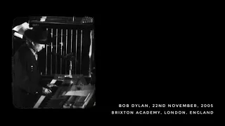 Bob Dylan, Brixton Academy, London, 22nd November, 2005. Three songs.