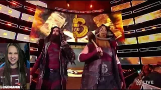 WWE Smackdown 11/21/17 Bludgeon Brothers Entrance