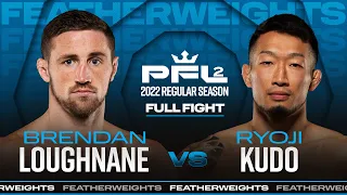 Brendan Loughnane vs Ryoji Kudo | PFL 2, 2022