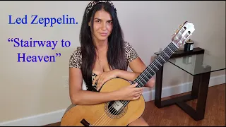 Led Zeppelin. Stairway to Heaven. Guitar Acoustic Cover.