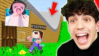 HO TROLLATO IL MIO AMICO NABBO CON LA CASA INFINITA DA HACKER (BUILD BATTLE) su MINECRAFT ITA!