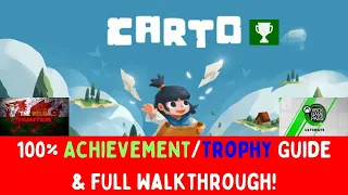 Carto - 100% Achievement/Trophy Guide & Full Walkthrough (FREE with Xbox Gamepass!)