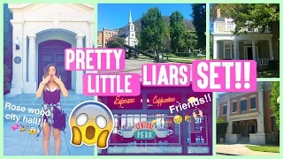 PRETTY LITTLE LIARS SET?! BEHIND THE SCENES: BIG BANG THEORY , FRIENDS + MORE!!