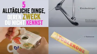 5 alltägliche Dinge, deren Zweck Du nicht kennst - Teil 2