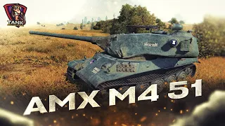 AMX M4 51 - Его понерфили? Первые бои