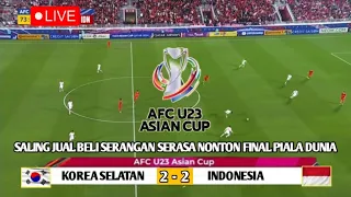 🔴SEDANG BERLANGSUNG ! TIMNAS INDONESIA VS SOUTH KOREA - 2024 AFC U-23 ASIAN CUP QUARTERFINAL