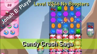 Candy Crush Saga Level 12546 No Boosters