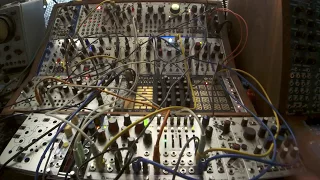 Mutable Instruments Stage + Marbles Sequence 5 step + cv